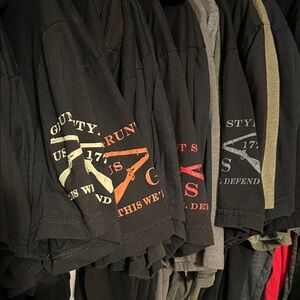 Grunt Style Black and Gray Short Sleeve Tees